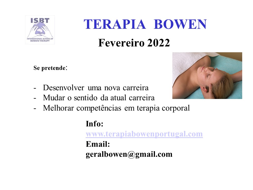 Terapia Bowen Portugal